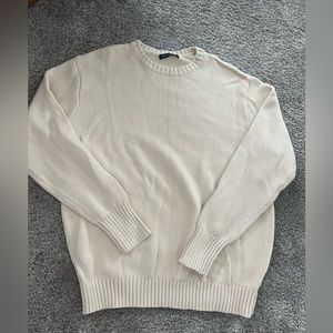 Cream colored brandy Melville knit sweater